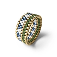 zielony || złoty || biały || niebieski