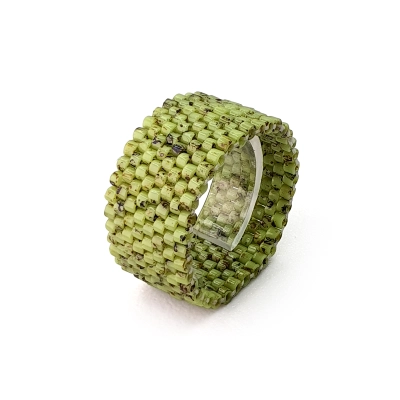 PIERŚCIONEK Zielony Kameleon