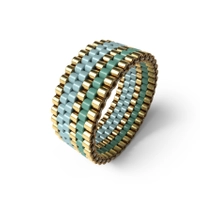 zielony || złoty || niebieski