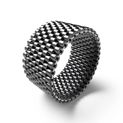 Pierścionek Stal II