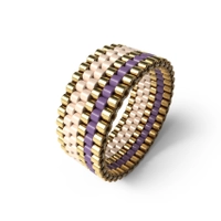 złoty || fioletowy || kremowy